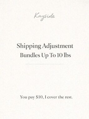 Shipping Adjustment | For Bundles Up 10 lbs